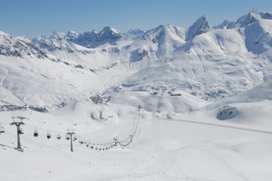 Winterlandschaft am Arlberg