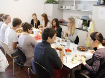 Das Teamfrühstück bei Boost Internet 